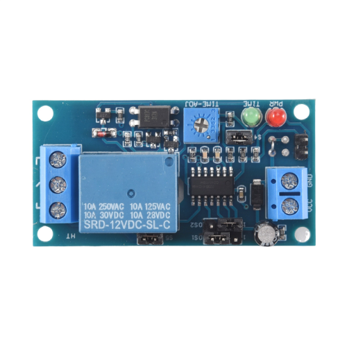 Modulo Interruttore Ritardo Accensione / Spegnimento Relè 12V CC con Timer 1