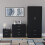 Vida Designs (Black) Vida Designs Riano 3 Piece Bedroom Set 4 5