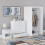 Vida Designs (White) Vida Designs Riano 3 Piece Bedroom Set 20 2