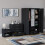 Vida Designs (Black) Vida Designs Riano 3 Piece Bedroom Set 14 2