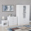 Vida Designs (White) Vida Designs Riano 3 Piece Bedroom Set 14 1