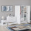 Vida Designs (White) Vida Designs Riano 3 Piece Bedroom Set 14 2