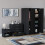 Vida Designs (Black) Vida Designs Riano 3 Piece Bedroom Set 8 2