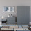 Vida Designs (Grey) Vida Designs Riano 3 Piece Bedroom Set 8 5
