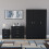 Vida Designs (Black) Vida Designs Riano 3 Piece Bedroom Set 12 5