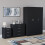 Vida Designs (Black) Vida Designs Riano 3 Piece Bedroom Set 12 1