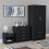 Vida Designs (Black) Vida Designs Riano 3 Piece Bedroom Set 2 1