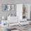 Vida Designs (White) Vida Designs Riano 3 Piece Bedroom Set 2 2