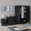 Vida Designs (Black) Vida Designs Riano 3 Piece Bedroom Set 18 2