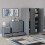 Vida Designs (Grey) Vida Designs Riano 3 Piece Bedroom Set 13 2