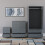 Vida Designs (Grey) Vida Designs Riano 3 Piece Bedroom Set 7 4