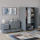 Vida Designs (Grey) Vida Designs Riano 3 Piece Bedroom Set 18 2