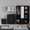 Vida Designs (Black) Vida Designs Riano 3 Piece Bedroom Set 17 3