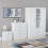 Vida Designs (White) Vida Designs Riano 3 Piece Bedroom Set 17 1