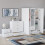 Vida Designs (White) Vida Designs Riano 3 Piece Bedroom Set 17 2