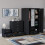 Vida Designs (Black) Vida Designs Riano 3 Piece Bedroom Set 17 2