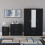 Vida Designs (Black) Vida Designs Riano 3 Piece Bedroom Set 18 5