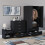 Vida Designs (Black) Vida Designs Riano 3 Piece Bedroom Set 3 2