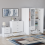 Vida Designs (White) Vida Designs Riano 3 Piece Bedroom Set 19 2