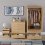 Vida Designs (Pine) Vida Designs Riano 3 Piece Bedroom Set 3 3