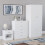 Vida Designs (White) Vida Designs Riano 3 Piece Bedroom Set 3 1