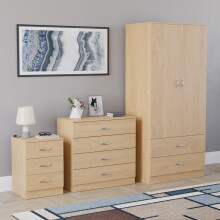 (Pine) Vida Designs Riano 3 Piece Bedroom Set 6