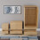 Vida Designs (Pine) Vida Designs Riano 3 Piece Bedroom Set 6 4