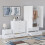 Vida Designs (White) Vida Designs Riano 3 Piece Bedroom Set 5 2