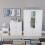 Vida Designs (White) Vida Designs Riano 3 Piece Bedroom Set 15 5