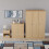 Vida Designs (Pine) Vida Designs Riano 3 Piece Bedroom Set 9 5