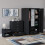 Vida Designs (Black) Vida Designs Riano 3 Piece Bedroom Set 15 2