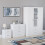 Vida Designs (White) Vida Designs Riano 3 Piece Bedroom Set 16 1