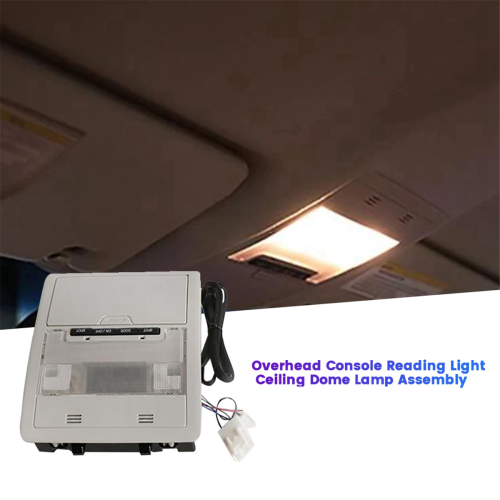 Gray Overhead Console Reading Map Lamp Assembly for 1