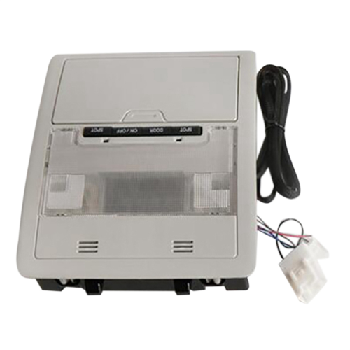 Gray Overhead Console Reading Map Lamp Assembly for