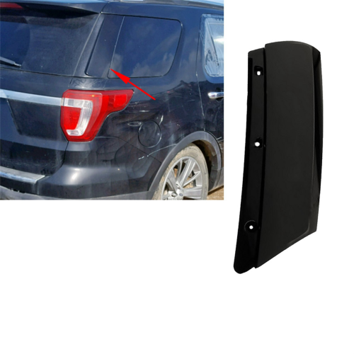 1Pair Rear Windshield D Pillar Molding Exterior Trims Cover for 2