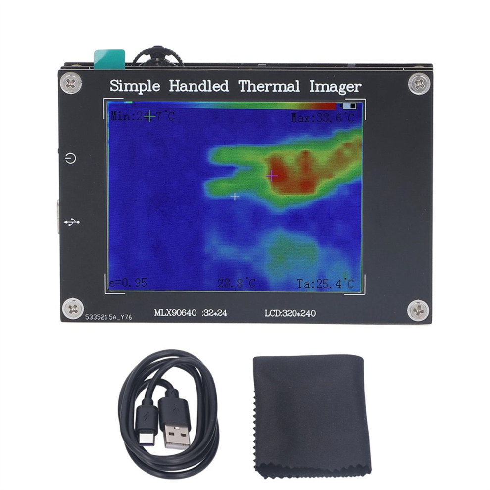 Thermal Imager Cam 3.2 Inch Screen Infrared Thermal Imaging Camera