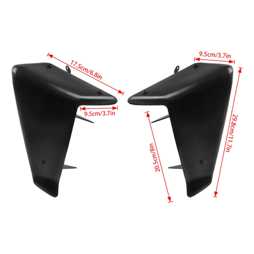 For CB750 HORNET Motorcycle Front Spoiler Front Fairing Wing 2