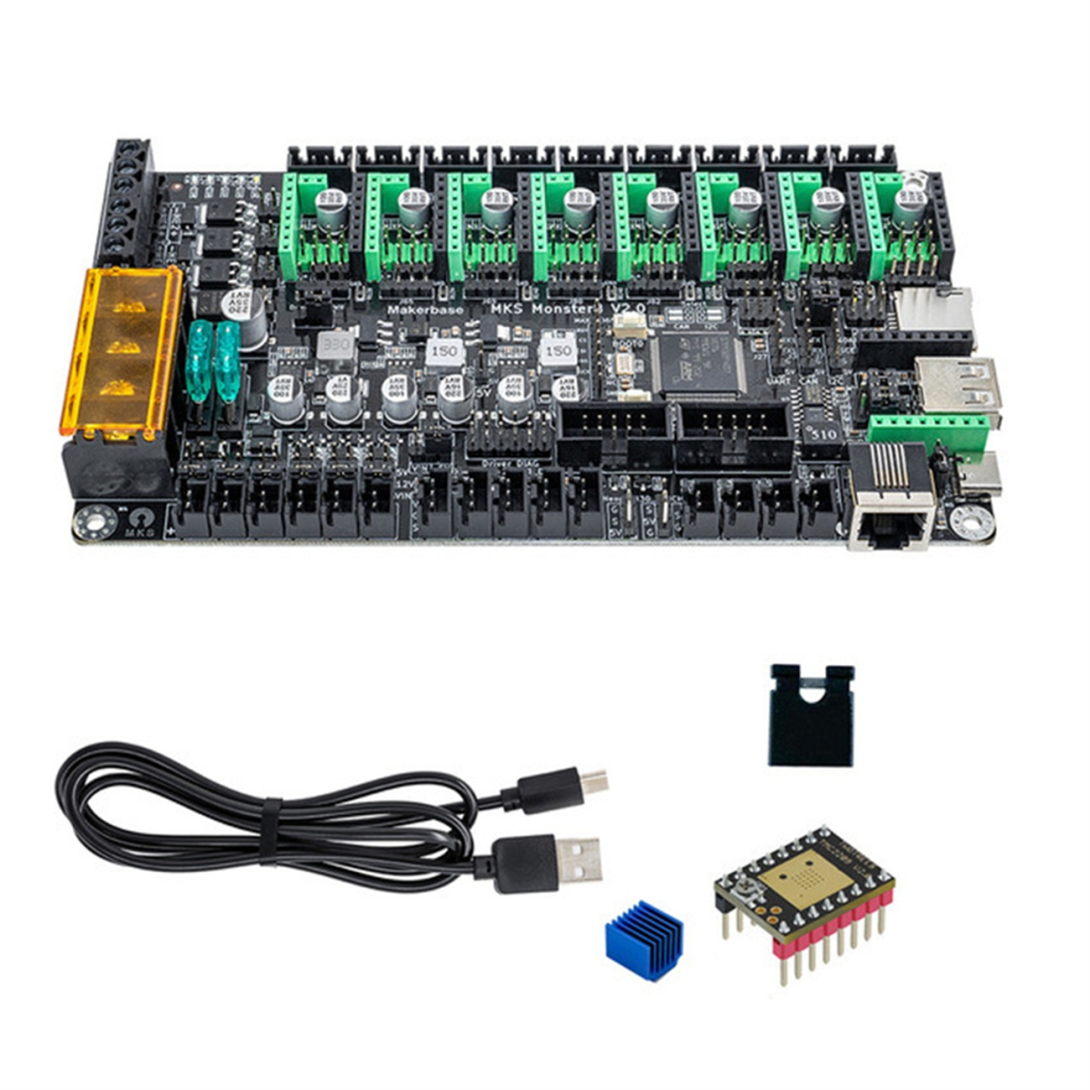 For Mks Monster8 V2 32Bit Control Board With 8 Tmc2209 Driver 4712801448696