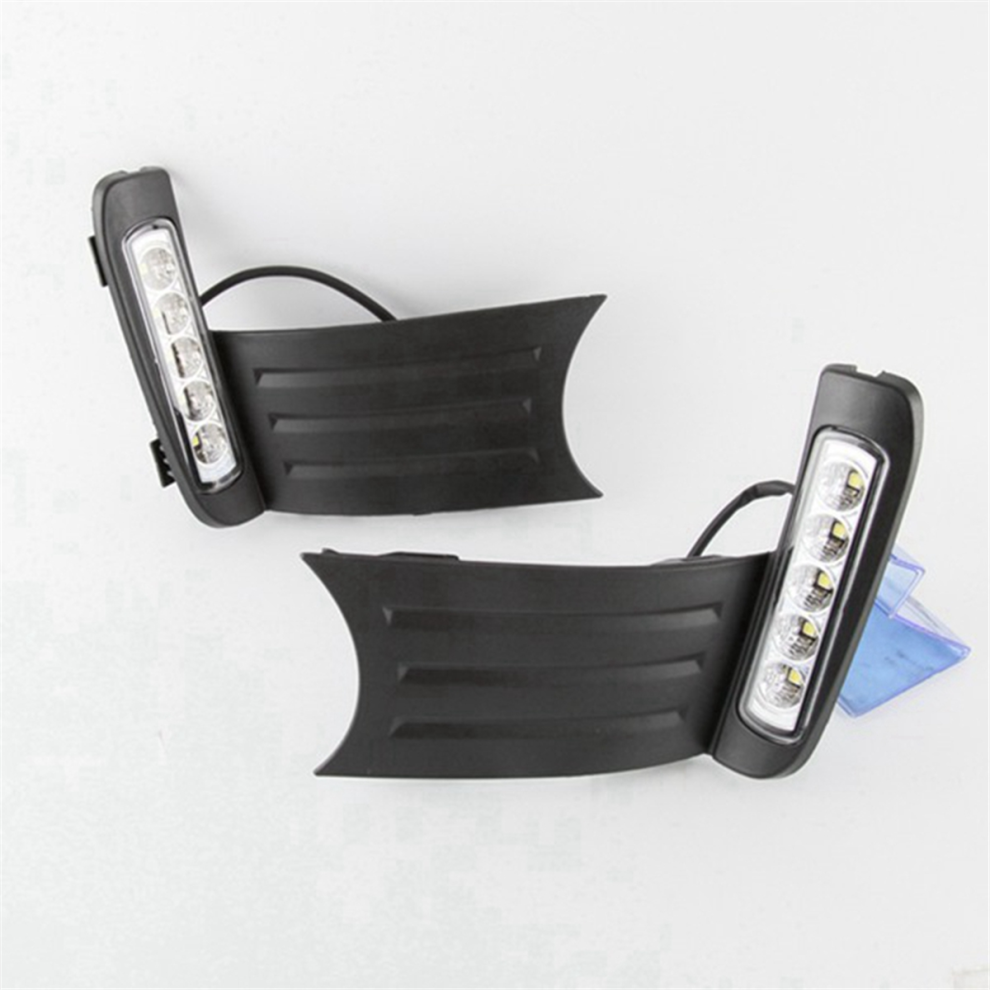 1 Pair Drl Led Daytime Running Driving Fog Lamp For Light 4712801481976
