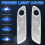 Car Front Side Marker Light for Ghost RR4 Wraith RR5 4