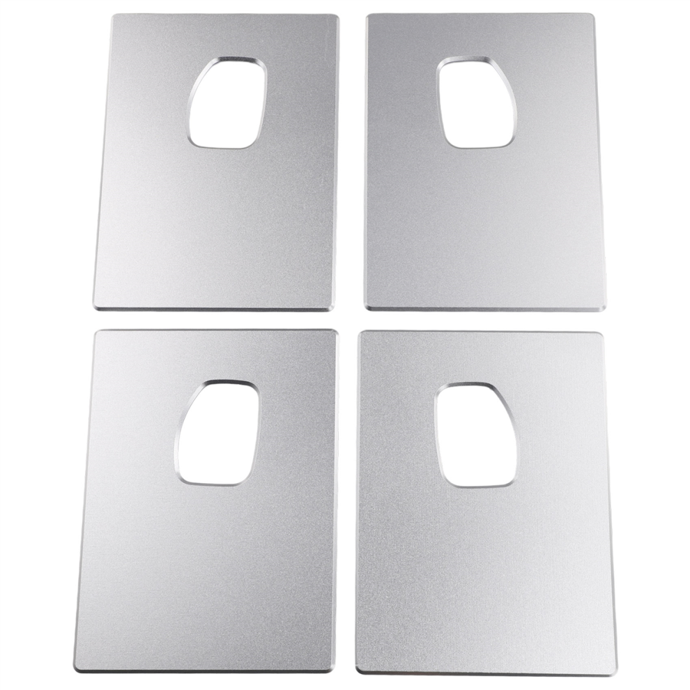 Aluminum Chrome Billet Interior Door Handles Cover Trim 4712801481761