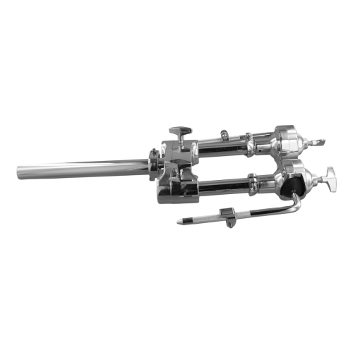 Double Drum Holder Bracket Drum Mount Stand for Drummer Percussion 2