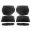 Motorcycle Suitcases Inner Bag Toolkit Side Case Set for 3