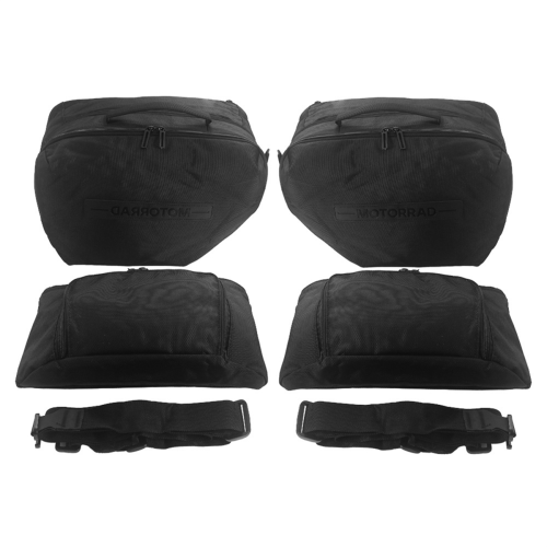 Motorcycle Suitcases Inner Bag Toolkit Side Case Set for 2