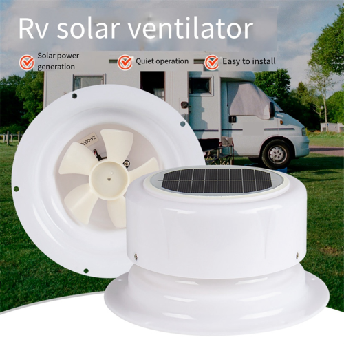 RV Solar Ventilation Fan Solar Powered Ceiling Vent 2