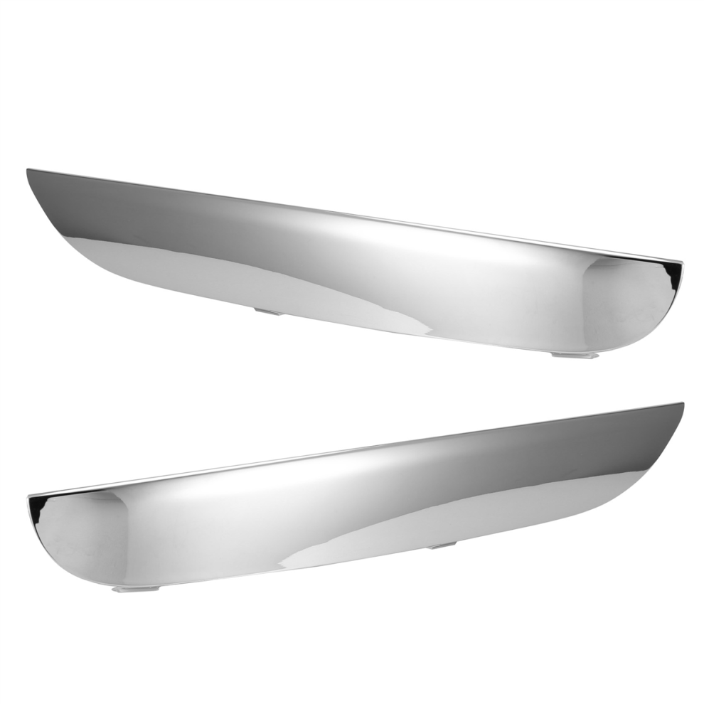 1Pair Chrome Car Front Bumper Grill Moulding Trim 4712801488043