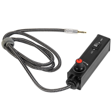 Isolatore audio XLR stereo da 3,5 mm con regolazione del volume