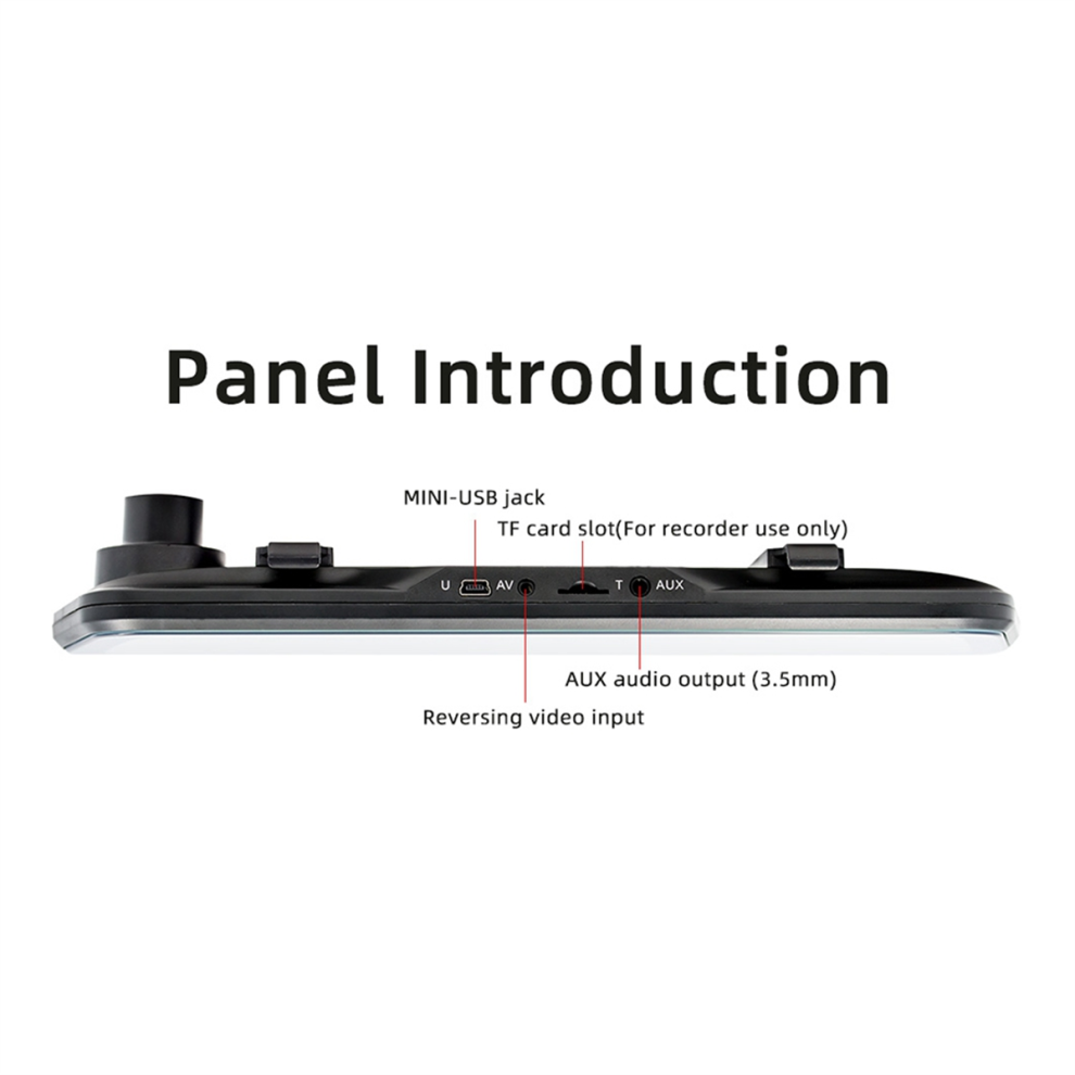 9.36 Inch Touch Screen Wireless Carplay Car Stream Media Dashcam 4712801486797