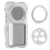 Phone Cage Kit for 15 Ultra 17mm Threaded Lens Silver 7