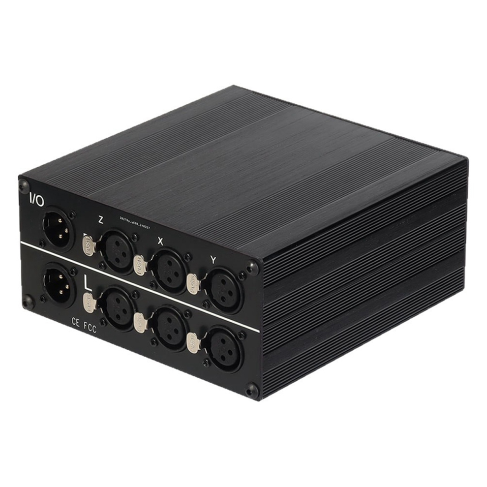 3-Way Passive Stereo Audio Switcher Xlr 3-Female 1-Male Switcher 4712801487398